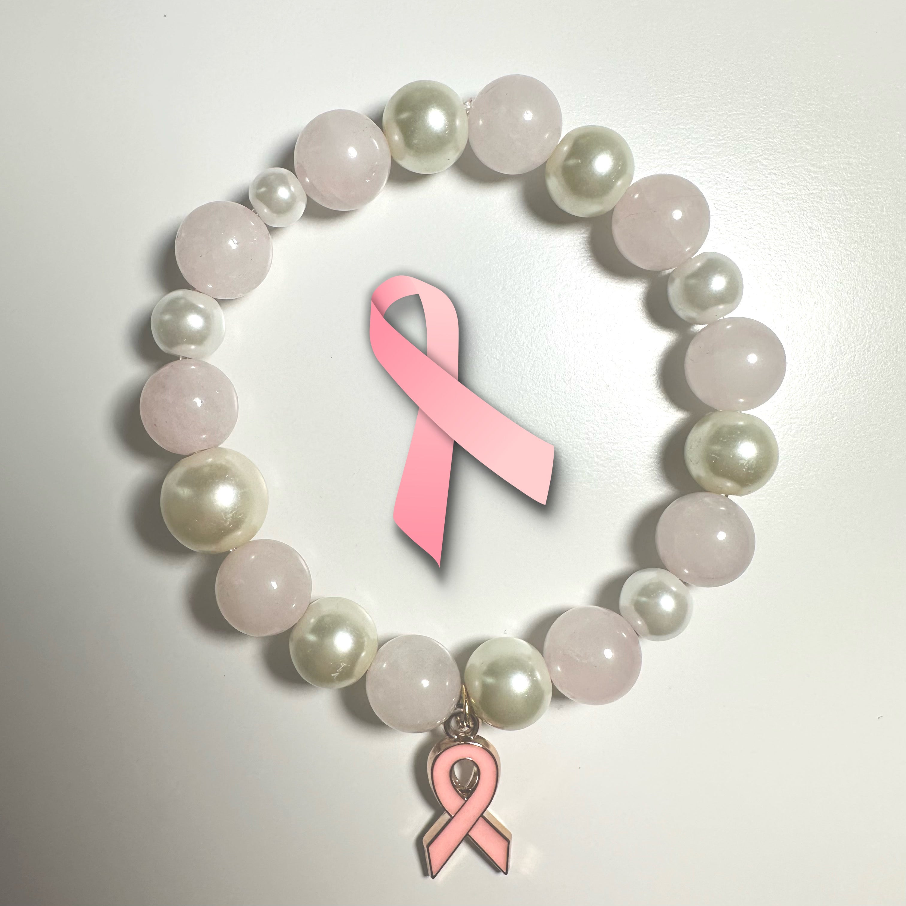 Amazon.com: Fundraising For A Cause Pink Ribbon Silicone Awareness Bracelets  - Donation Rubber Bracelet - Breast Cancer Awareness Accessories -  Wristbands and Jewelry - Support and Care for Women - (Pack of 50) : Toys &  Games